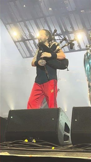 Korn -Jon Davis with bagpipes (30yr Anniversary 9-20-24 Camden, NJ)