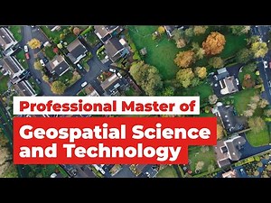 Professional Master of Geospatial Science and Technology - Detail