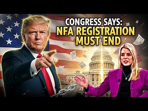 Gun Owners Win Big — Congress Says NFA Registration Needs to End