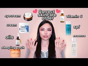 The Correct Order to Apply Your Skincare Products
