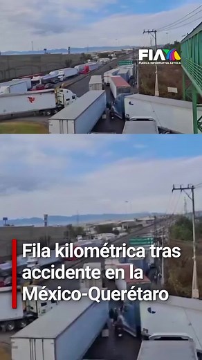 15 horas en el tráfico 😰 ¿Qué harías en este tiempo? ⁣ ⁣ ¡Toma precauciones! ⚠️ Afectación vial en la autopista México-Querétaro, a la altura de la salida a la vía López Portillo, en el municipio de #Cuautitlán. ⁣ ⁣ La afectación es por un choque en la autopista ocurrido ayer a en el kilómetro 95 en dirección a #Querétaro. ⁣ ⁣ #AztecaNoticias #News #Noticias #TikTokInforma #LoDescubríEnTikTok #LoViEnTikTok #FIA #Carretera #México #Tráfico #Hartazgo #Viral #Tendencia #Automóviles