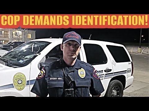 ID Refusal 🔴 Cop Demands Citizen Identification First Amendment Audit #idrefusal