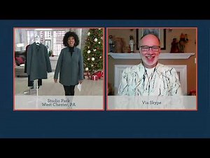 Denim & Co. Faux Wool Notch Collar Long-Sleeve Coat on QVC