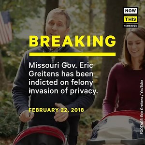 55K views · 754 reactions | BREAKING: The Governor of Missouri was just indicted on felony invasion of privacy in connection to an affair | NowThis Impact | Facebook