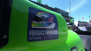 NBC Sports auto racing commentator Leigh Diffey pays tribute to the late Justin Wilson, who passed away at the age of 37 from injuries he suffered at Pocono. | NBC Sports