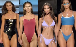 完美身材 Steph Rayner 迈阿密泳装周走秀合集 2018-19