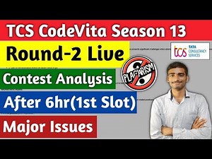 Codevita Round-2 contest analysis after slot-1 | Important Lessons #tcs #tcscodevita