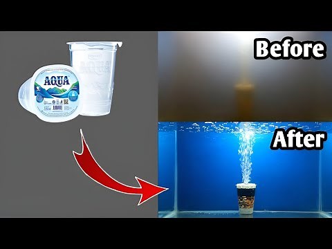 Aerator Biofoam Filter DIY | Aquarium filter DIY