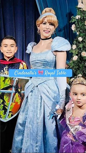 Cinderella’s 🎀 Royal Table Magic kingdom #disney #magickingdom #cinderella #disneyprincess