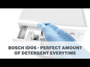 Bosch Washing Machines - iDOS detergent system