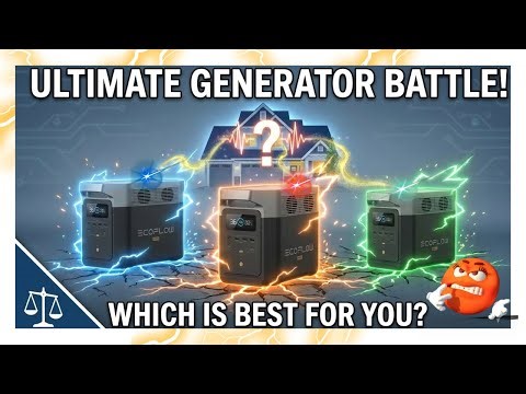 Which is Best for You? Delta Pro Showdown!- EcoFlow Delta Pro Ultra vs. 3 vs. Delta Pro