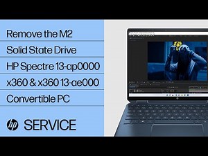 Remove the M2 Solid State Drive | HP Spectre 13-ap0000 x360 and x360 13-ae000 Convertible PC | HP