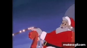 santa on Make a GIF