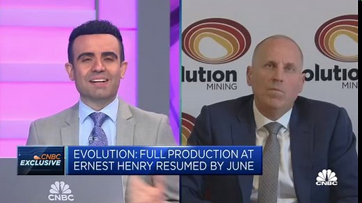 Evolution Mining's cashflow will improve with resumption of Ernest Henry operation: CEO
