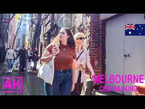 CITY OF MELBOURNE WEEKEND LIFE | 2025 | Melbourne 4K