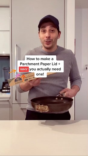 How to Make a Parchment Paper Lid for Braised and Poached Dishes