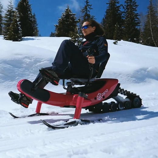 329K views · 169 reactions | This e-sled makes venturing on snow a breeze | Your Future Car by Autoblog | Facebook