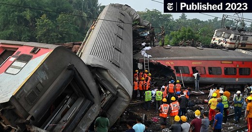 Accidente de trenes en India: lo que sabemos