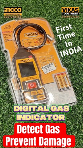 INGCO Digital Gas Indicators from help detect gas leaks early | workplaces safely | Vikas Tool Mart