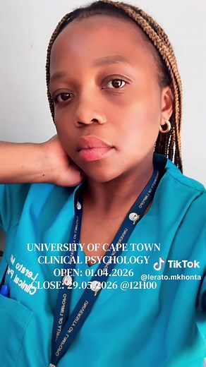 Apply Now: UCT Clinical Psychology Master’s Programme 2026