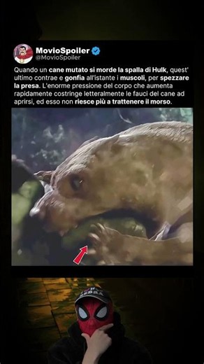 Hulk ha spezzato le fauci a un cane mutante senza sferrare un solo colpo