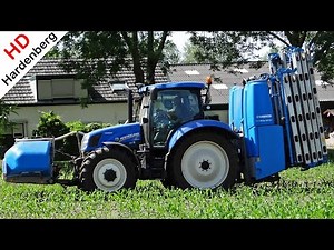 Mais spuiten | New Holland T6.150 | GPS | Lemken Sirius 101900 | Spraying Maize | Ten Voorde