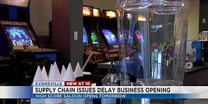 Business opening delayed over a year by supply chain issues