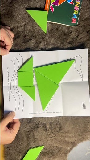 Tangram Puzzle | Making a Boat with Tangram Shapes 🛶✨