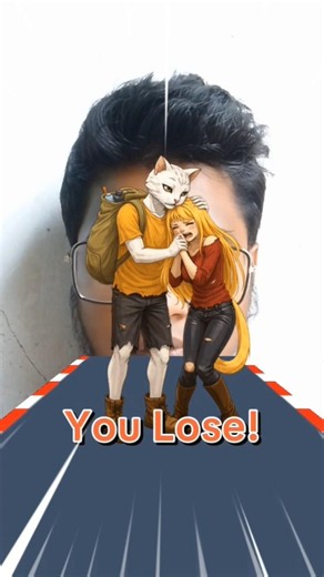 I Finally Solved This IMPOSSIBLE Cat Couple Filter Game! 😭🐱 #shorts