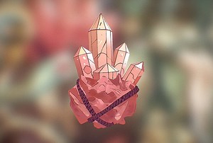 Red Crystals - 3D model by emiliestabell