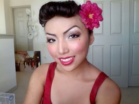 Easy Pin up girl Make-up