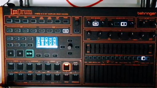 Groovy beats with the Behringer LM Drummachine #drummachine #behringer #groovy #beats