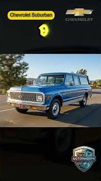 Chevrolet Suburban Evolution (1935–2021) | Every Generation Transformation History