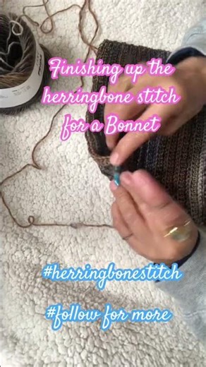 Crochet Easy & Fast Bonnet #subscribe #crochet