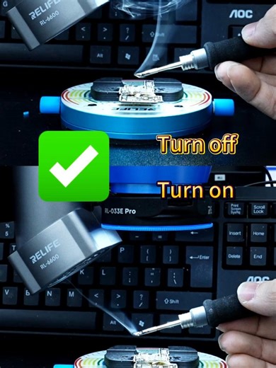 Do you often have vision blocked by smoke? Very choking smoke? One move solution #SUNSHINETOOLS #RELIFE #Microscope #Motherboardrepair #SmokeExtractor