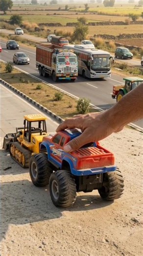 Mega Unboxing Madness 🤯 | Remote Control Monster Truck Faces Giant JCB Challenge 🚜⚡