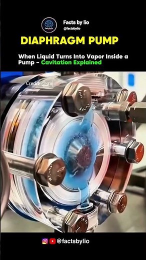 When Liquid Turns Into Vapor Inside a Pump – Cavitation Explained 😱