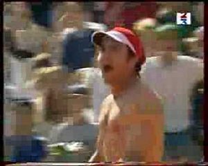 Ilie Rodriguez French Open 1999 (funny)