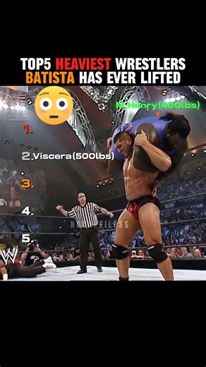 Batista Easily Lifted These Giants 😳