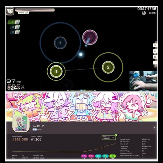 DAY 29 OSU! Road to TOP 100!