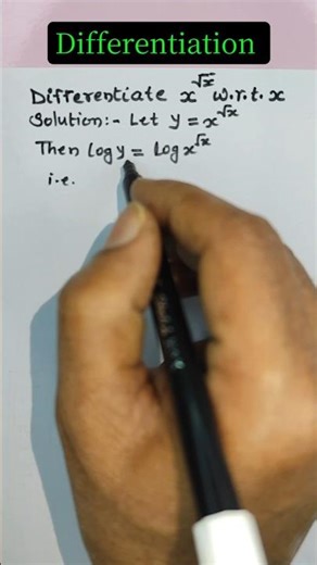 Differentiation of logarithmic function||short video||