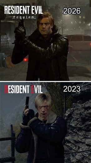 Rain Detail Comparison - Resident Evil Requiem vs RE4 Remake