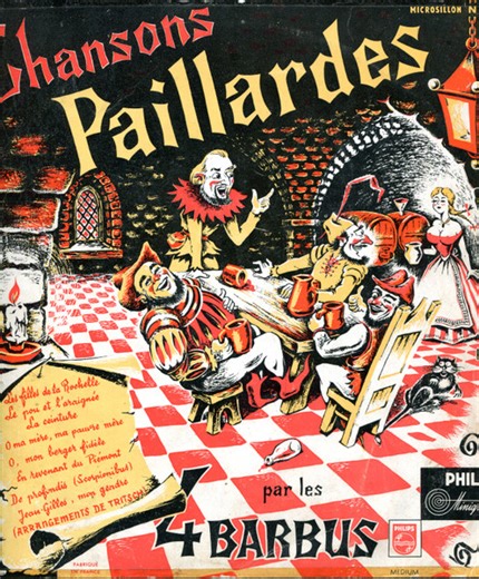 Les 4 Barbus - Chansons Paillardes