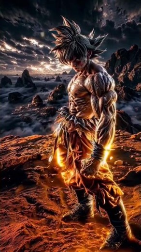 ⚡Goku all transformations in full hd animation.#anime #goku #dragonballsuper