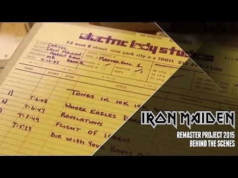 Iron Maiden Remaster Project 2015 - Behind The Scenes