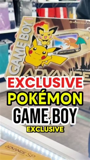 FINALLY ACQUIRED! 👀 The Exclusive Pokémon Center New York Game Boy Advance 😱 #pokemon #pokemongame #gameboyadvance #pokemoncommunity #pokemoncenter | Danireon