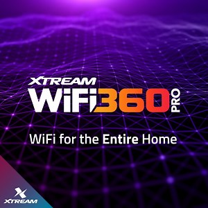Tired of uneven WiFi coverage? Optimize your entire home with Xtream WiFi360pro’s Mesh technology and keep everyone, and everything, connected. | Mediacom