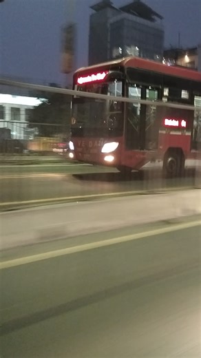 Metro Bus side view looks beautiful