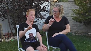 Learning, expressing herself with ASL gives woman strength not to give up