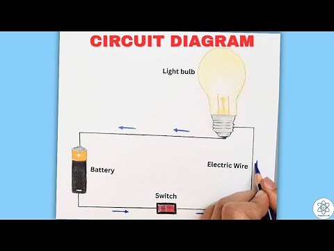 How to Draw a Simple Electric Circuit for Beginners✏️ | Step by Step Tutorial | Diagram Lab
